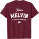 Team Melvin Lifetime Member Funny Name Melvin T-Shirt - T-Shirt | Maroon