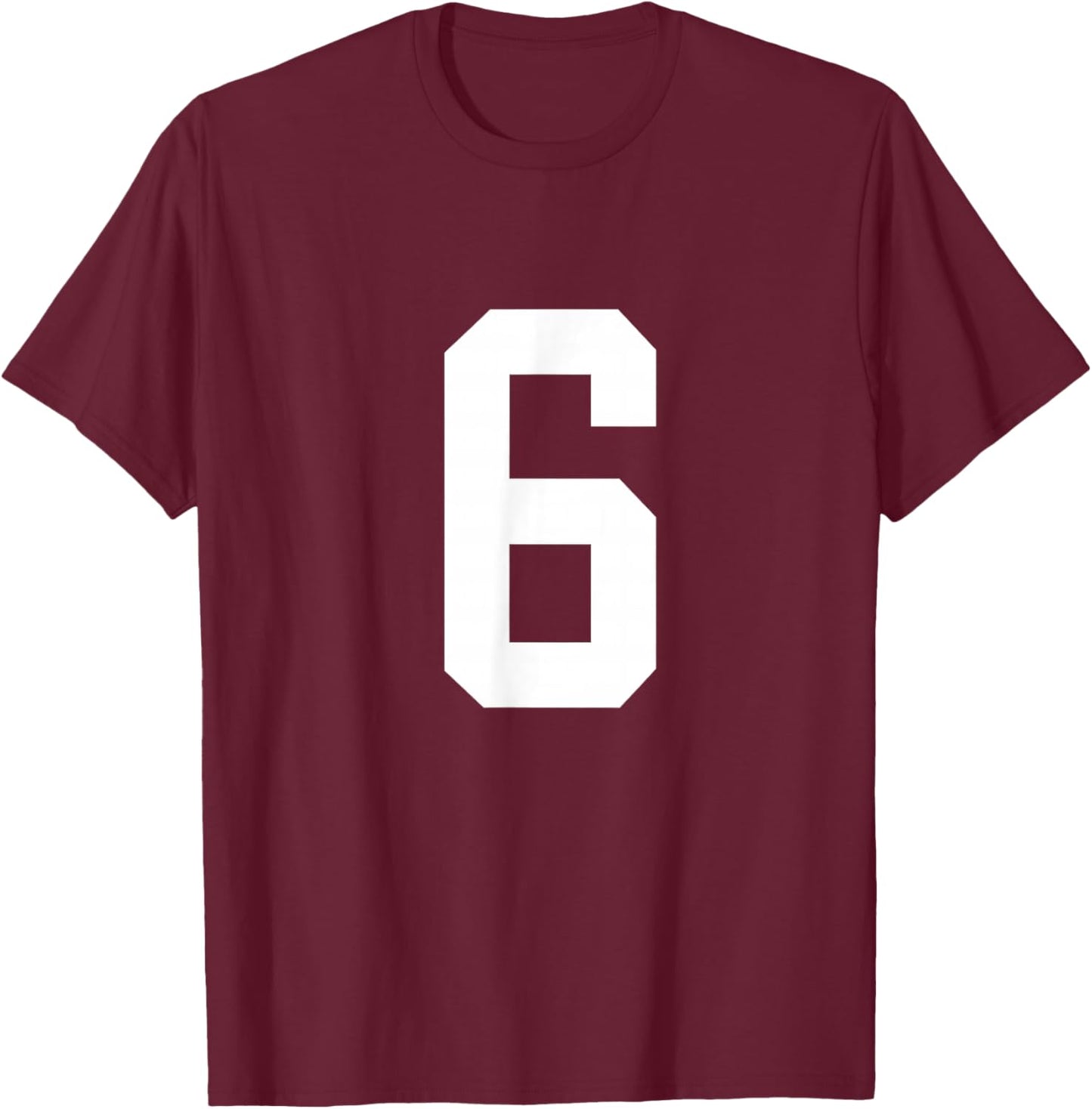 Six Seven 67 Meme Gen Alpha Slang 6 7 Front and Back Design T-Shirt - T-Shirt | Maroon