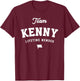 Team Kenny Lifetime Member Funny Name Kenny T-Shirt - T-Shirt | Maroon
