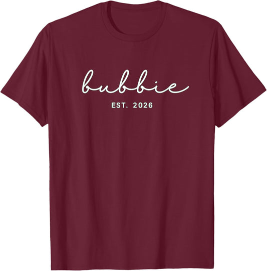 Bubbie est-2026 T-Shirt - T-Shirt | Maroon