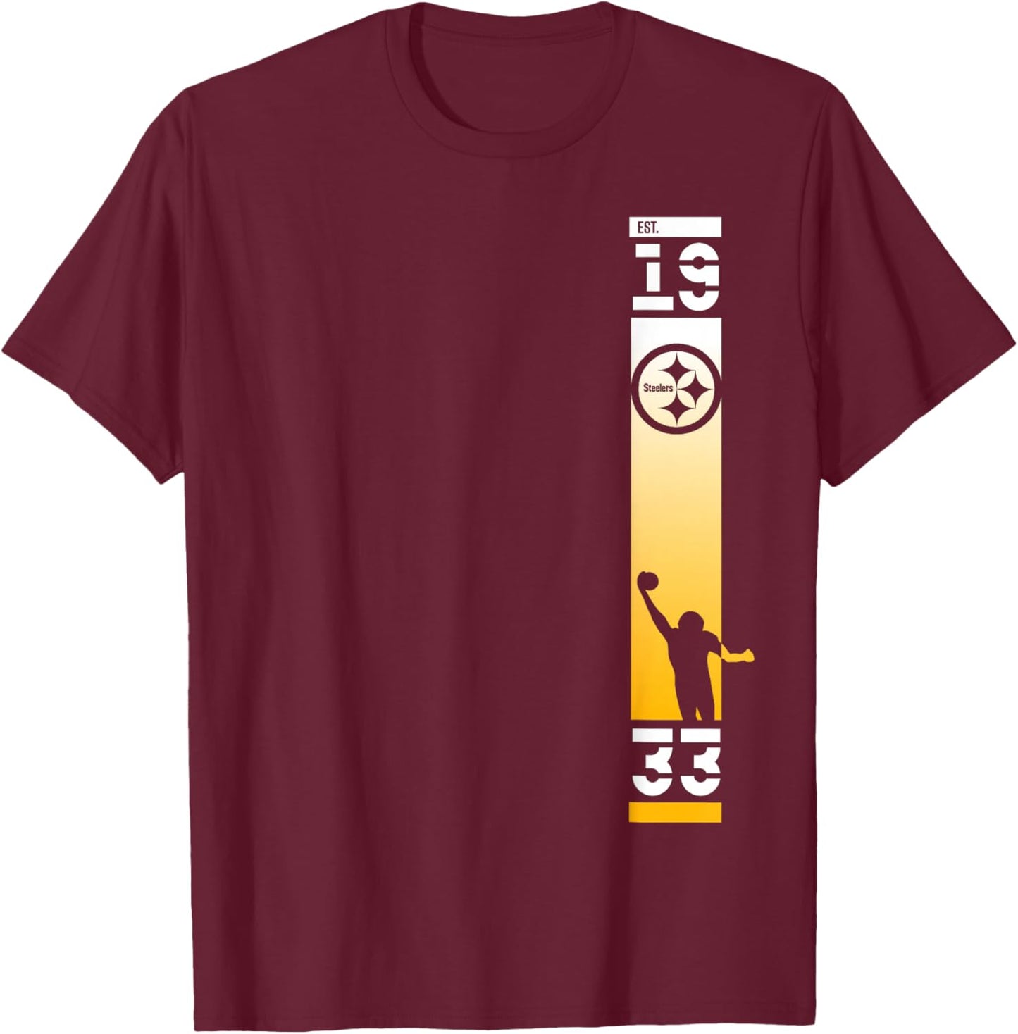 Shadow Catch T-Shirt - T-Shirt | Maroon