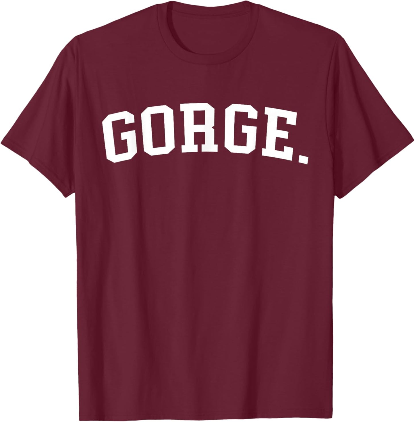 Gorge T-Shirt - T-Shirt | Maroon