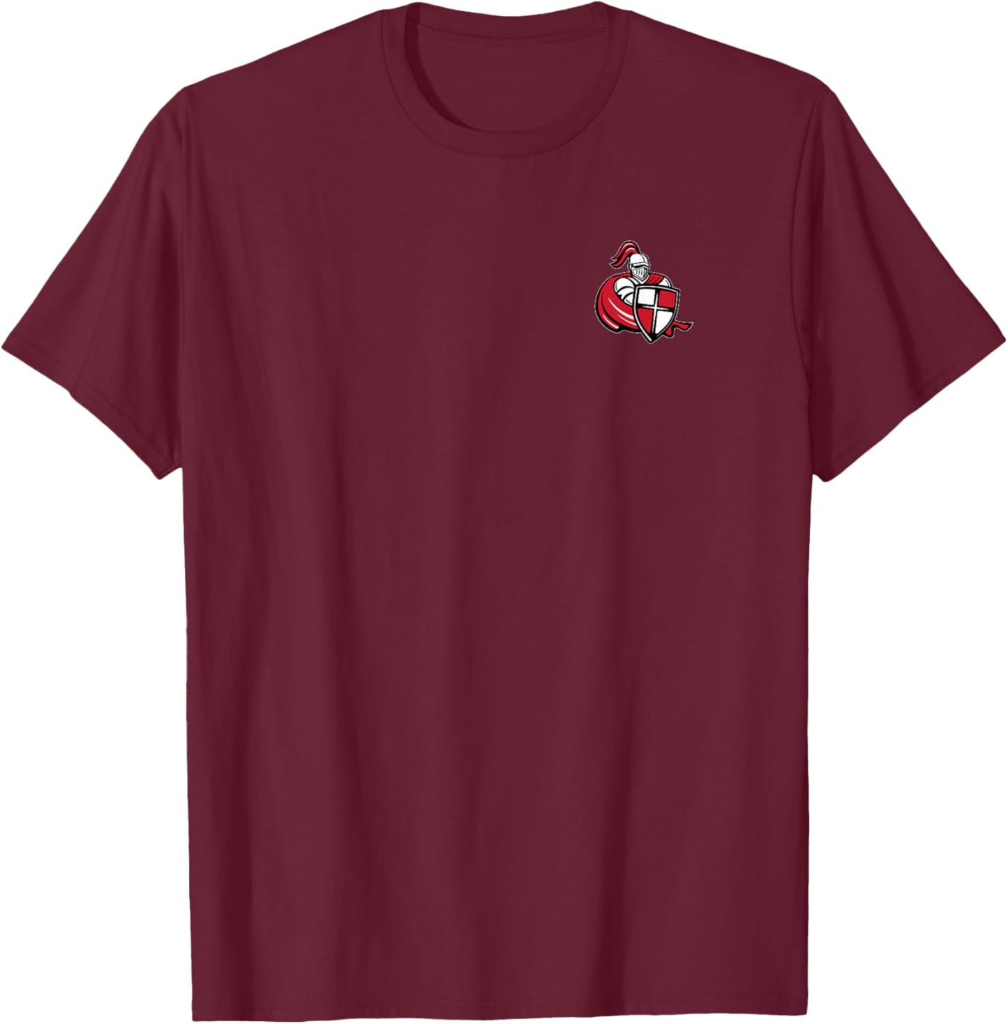 William Carey University Crusaders Primary Left Chest T-Shirt - T-Shirt | Maroon