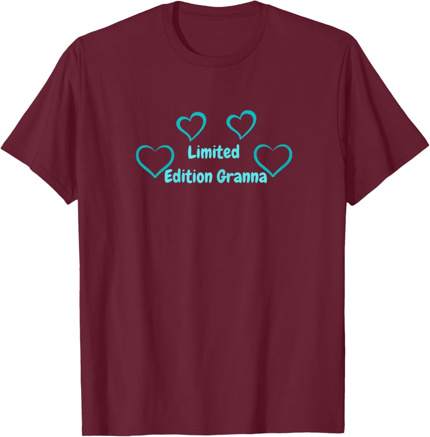 Comfortable Granna T T-Shirt - T-Shirt | Maroon