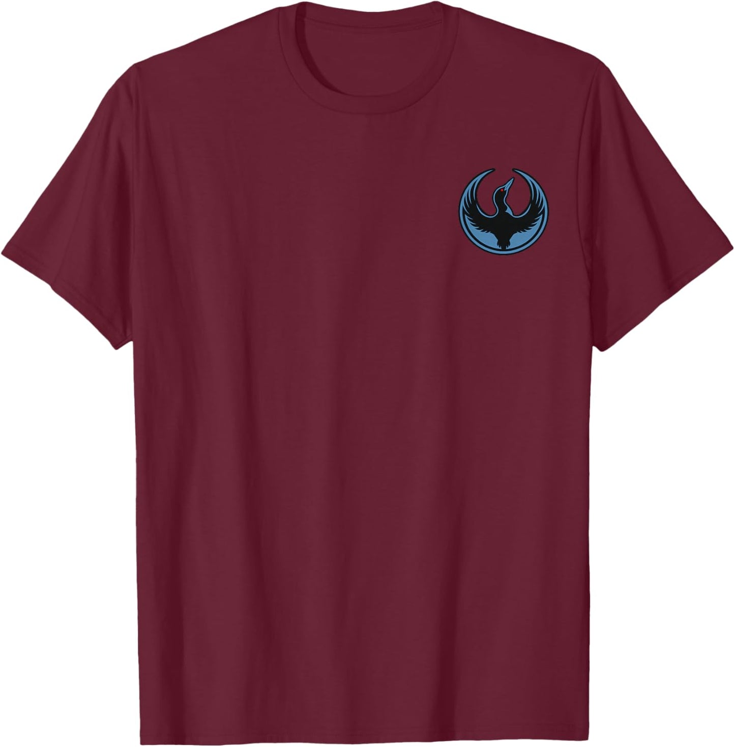 Minnesota Rebel Loon Alliance Symbol MN T-Shirt - T-Shirt | Maroon