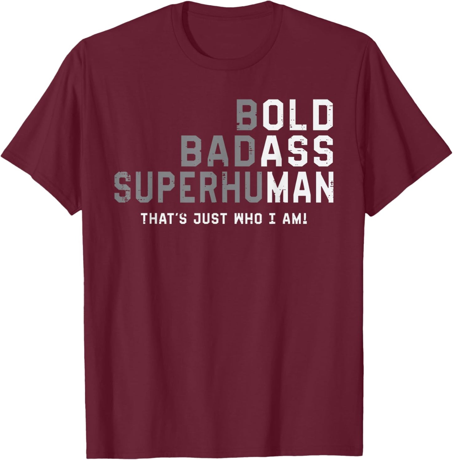 Funny Old Man Saying Gag Gift Fathers Day Birthday Dad Men T-Shirt - T-Shirt | Maroon