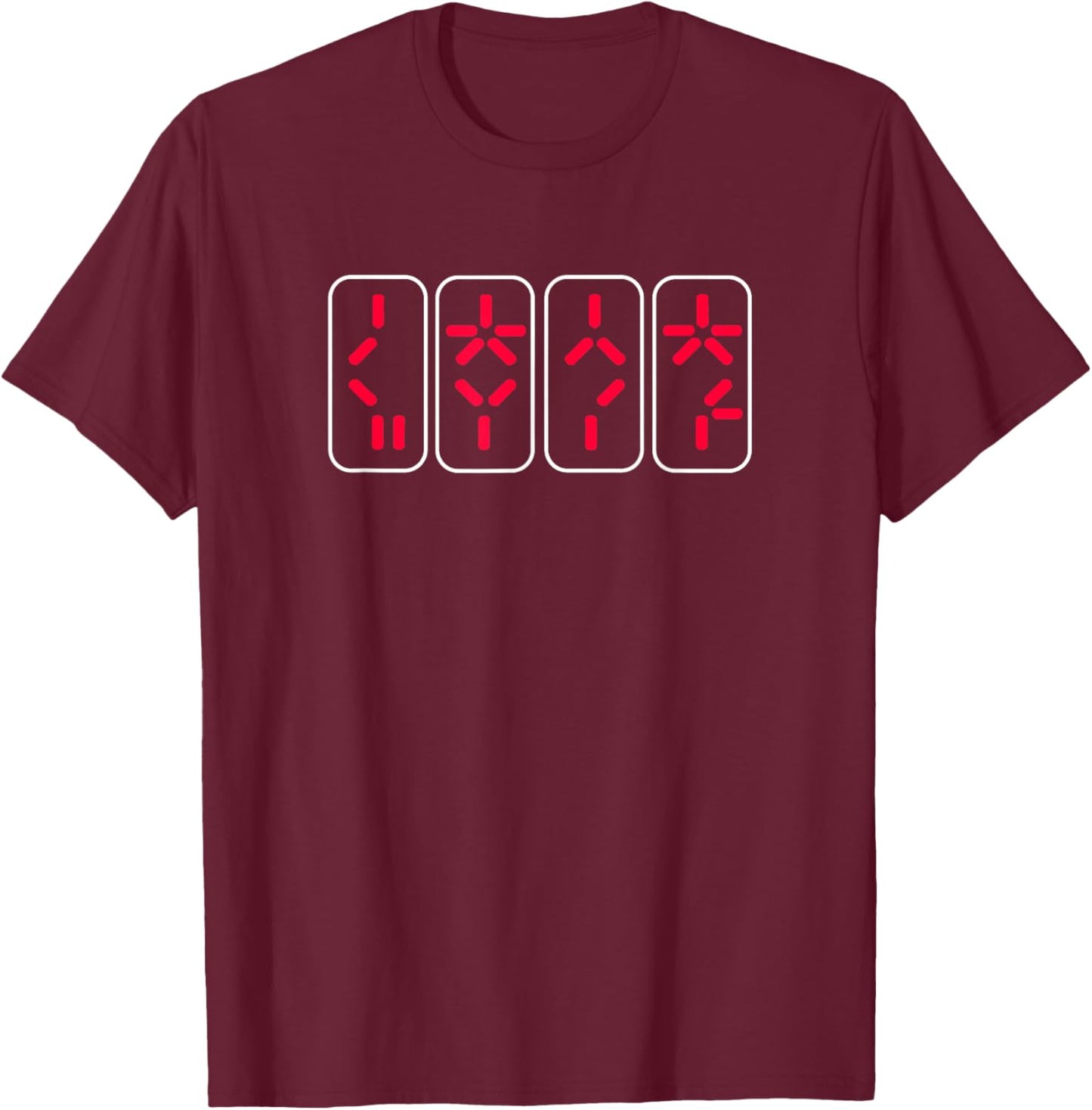 Predator Self Destruct Classic 80s Funny Men's Women's T-Shirt - T-Shirt | Maroon