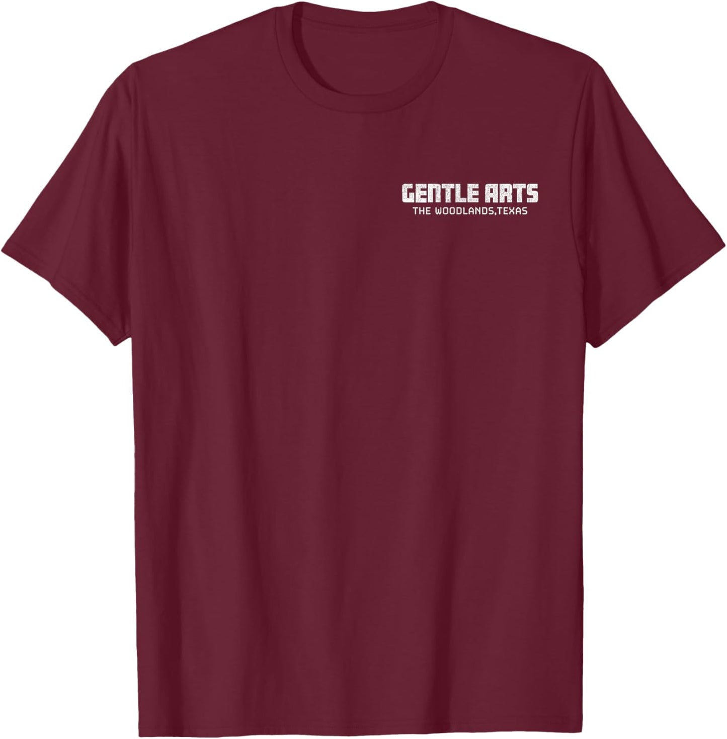 Gentle Art, The Woodlands, TX T-Shirt - T-Shirt | Maroon