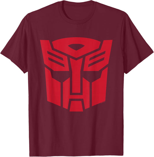 Transformers Autobot Sigil T-Shirt - T-Shirt | Maroon