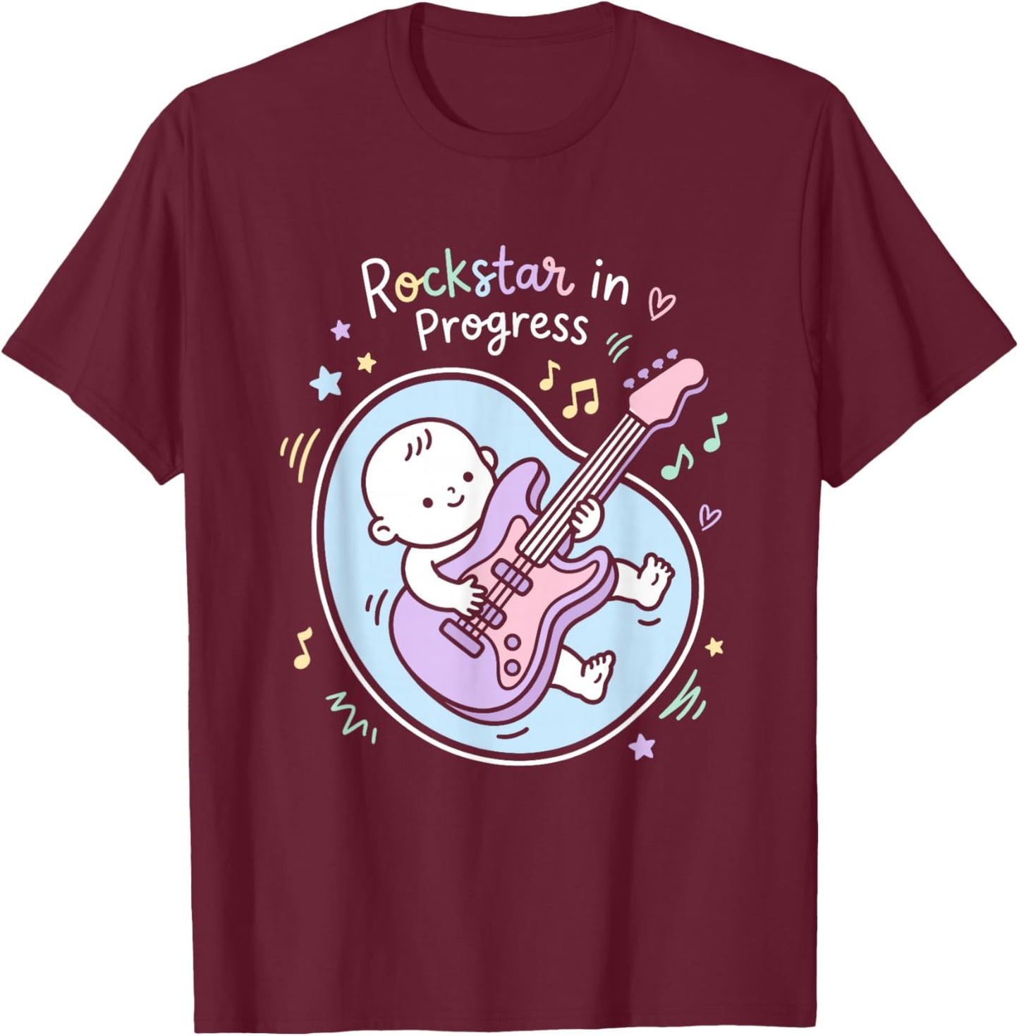 Announcement Music Lover T-Shirt - T-Shirt | Maroon