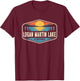 Logan Martin Lake Alabama Outdoors Vintage T-Shirt - T-Shirt | Maroon