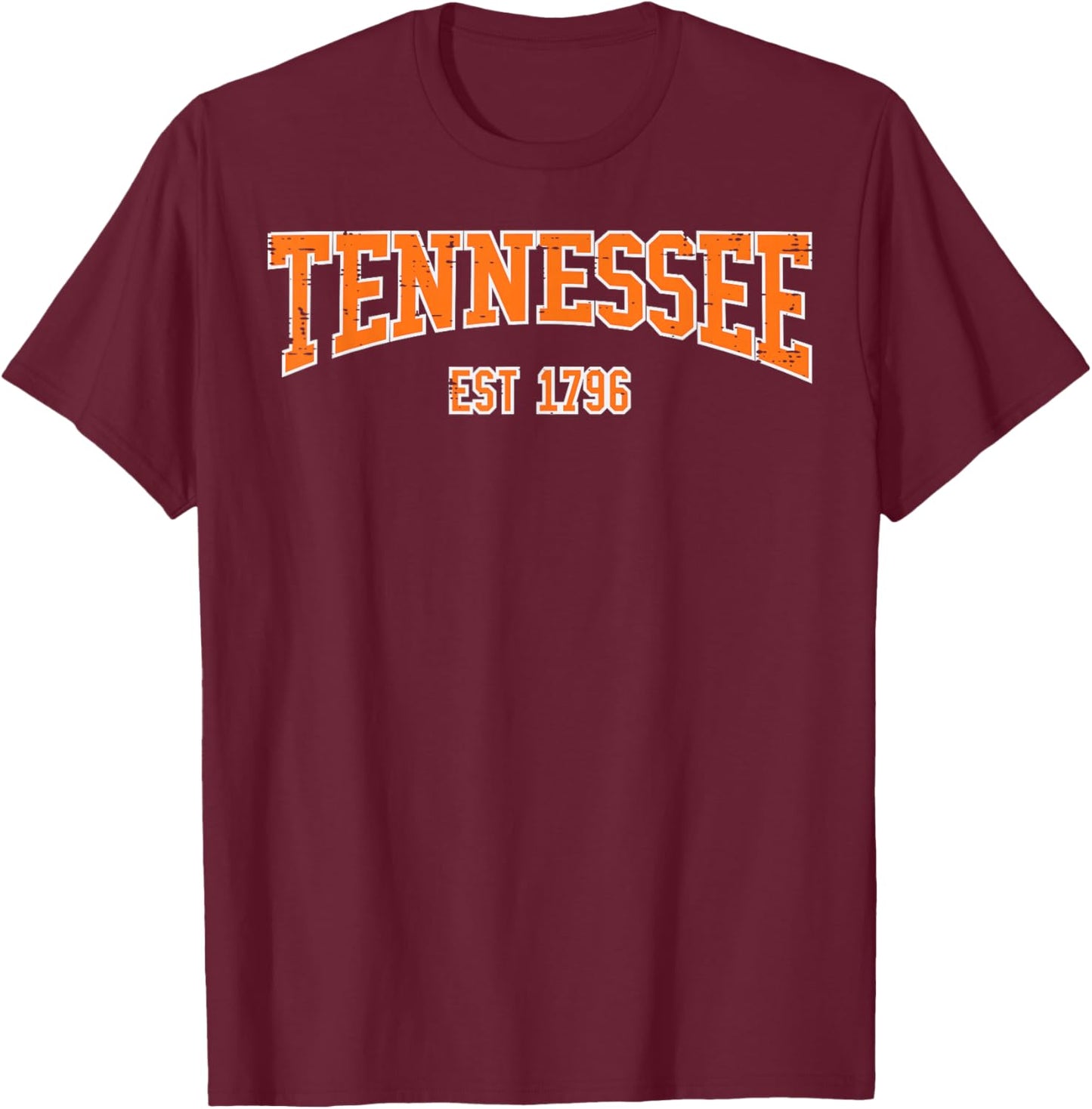 Tennessee Boys Girls Teen Youth Kids Men Women T-Shirt - T-Shirt | Maroon
