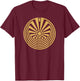 Tohono O'Odham Native American Symbol T-Shirt - T-Shirt | Maroon