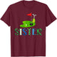Sister Golf Sport Matching Family Golf Lover T-Shirt - T-Shirt | Maroon