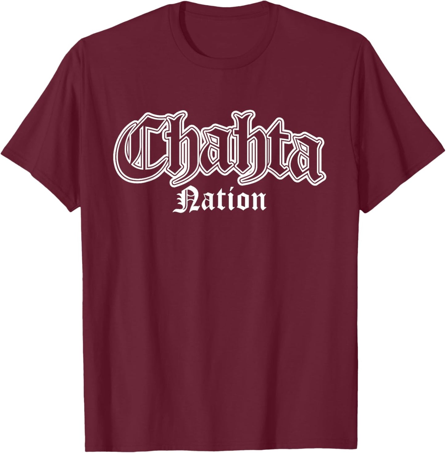 Chahta Nation Choctaw Native American Indian T-Shirt - T-Shirt | Maroon