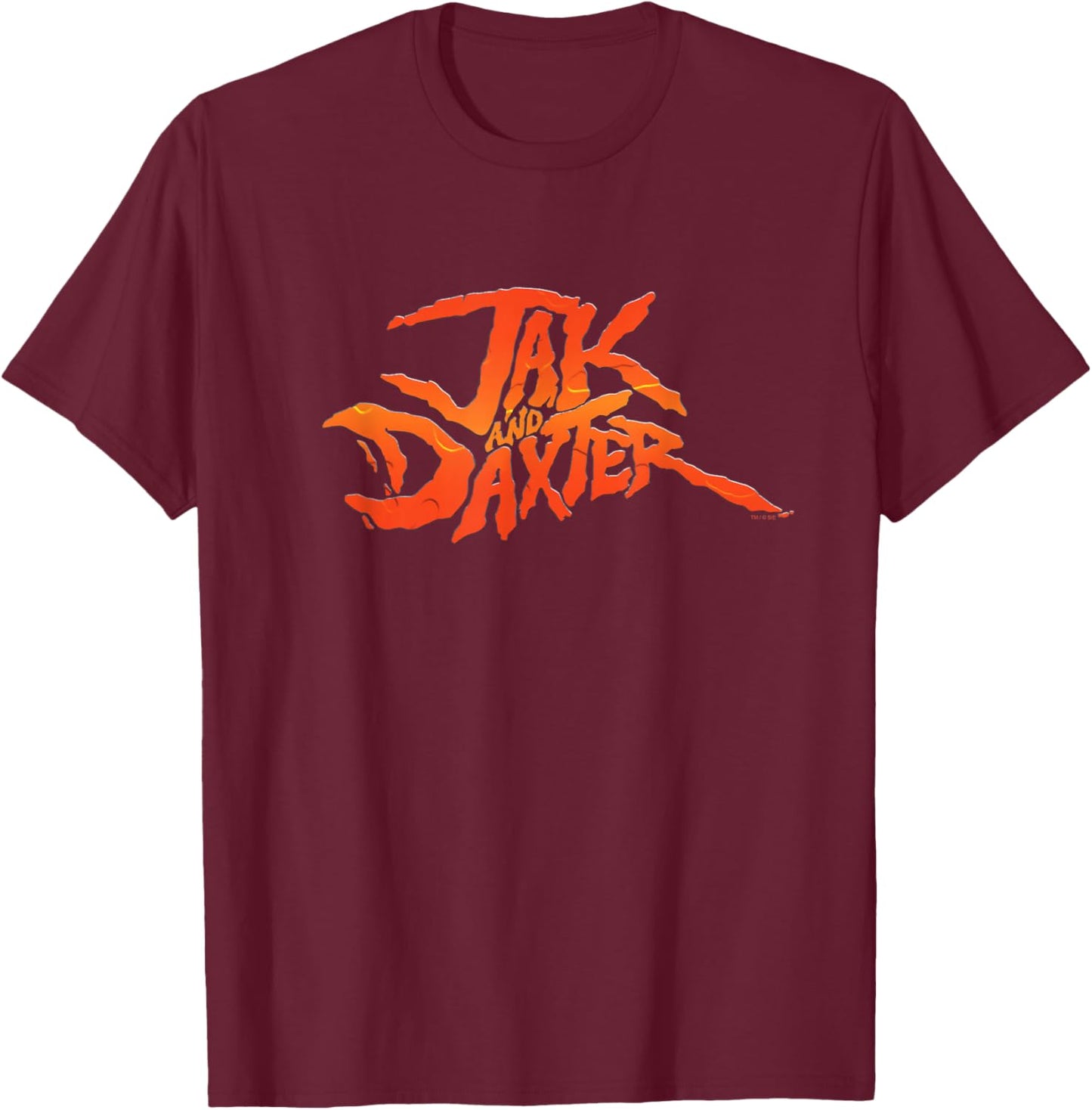 Main Logo Retro Video Game T-Shirt - T-Shirt | Maroon