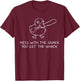 Mess with The Quack You Get The Whack Funny Duck Meme T-Shirt - T-Shirt | Maroon