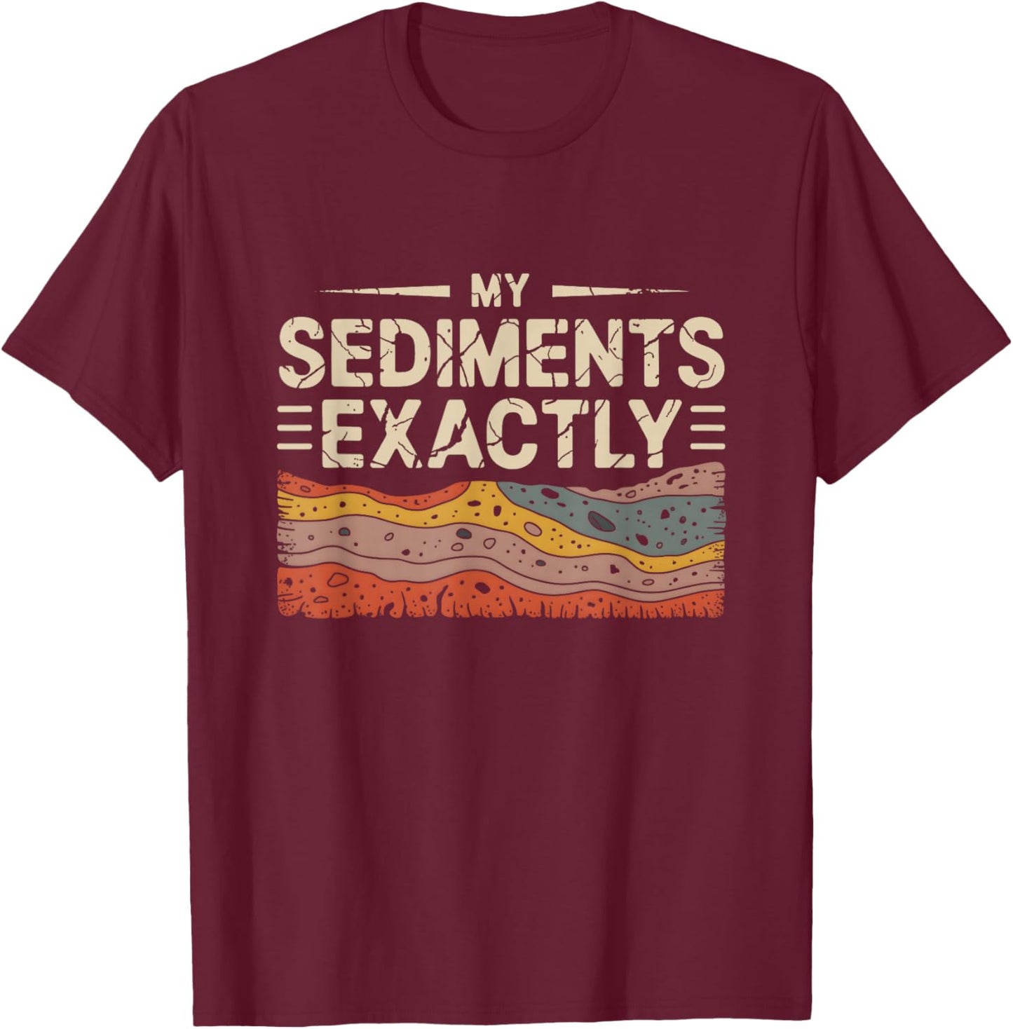 Science Earth T-Shirt - T-Shirt | Maroon