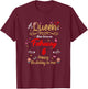 A Queen was Born on February 6 February 6th Birthday T-Shirt - T-Shirt | Maroon