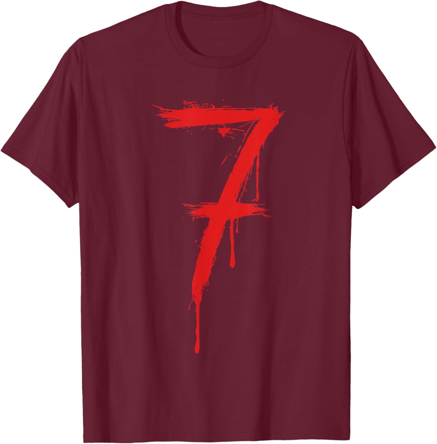 6 7 Matching Halloween Costume T-Shirt - T-Shirt | Maroon