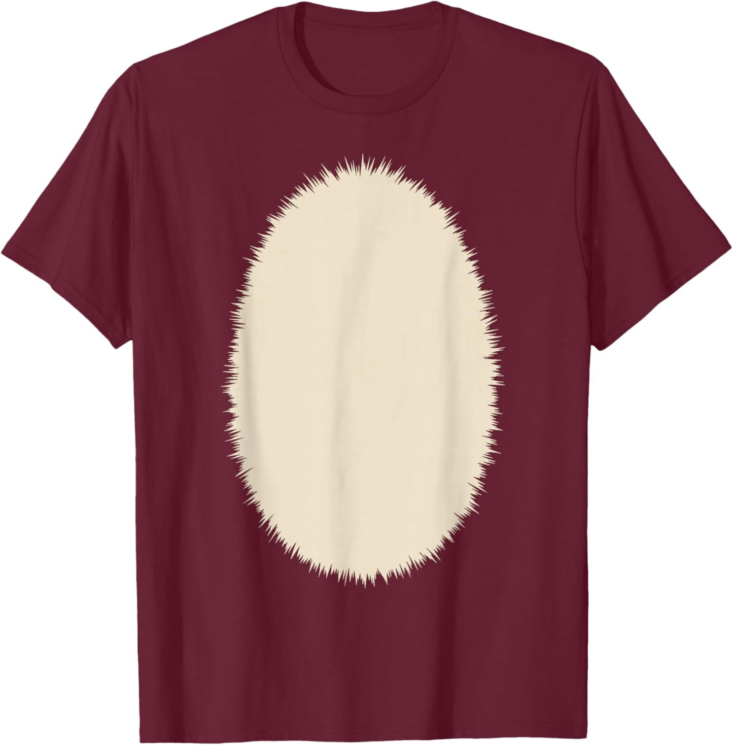 Deer Belly Costume Funny Reindeer Sven Adult Cute Matching T-Shirt - T-Shirt | Maroon