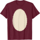Deer Belly Costume Funny Reindeer Sven Adult Cute Matching T-Shirt - T-Shirt | Maroon
