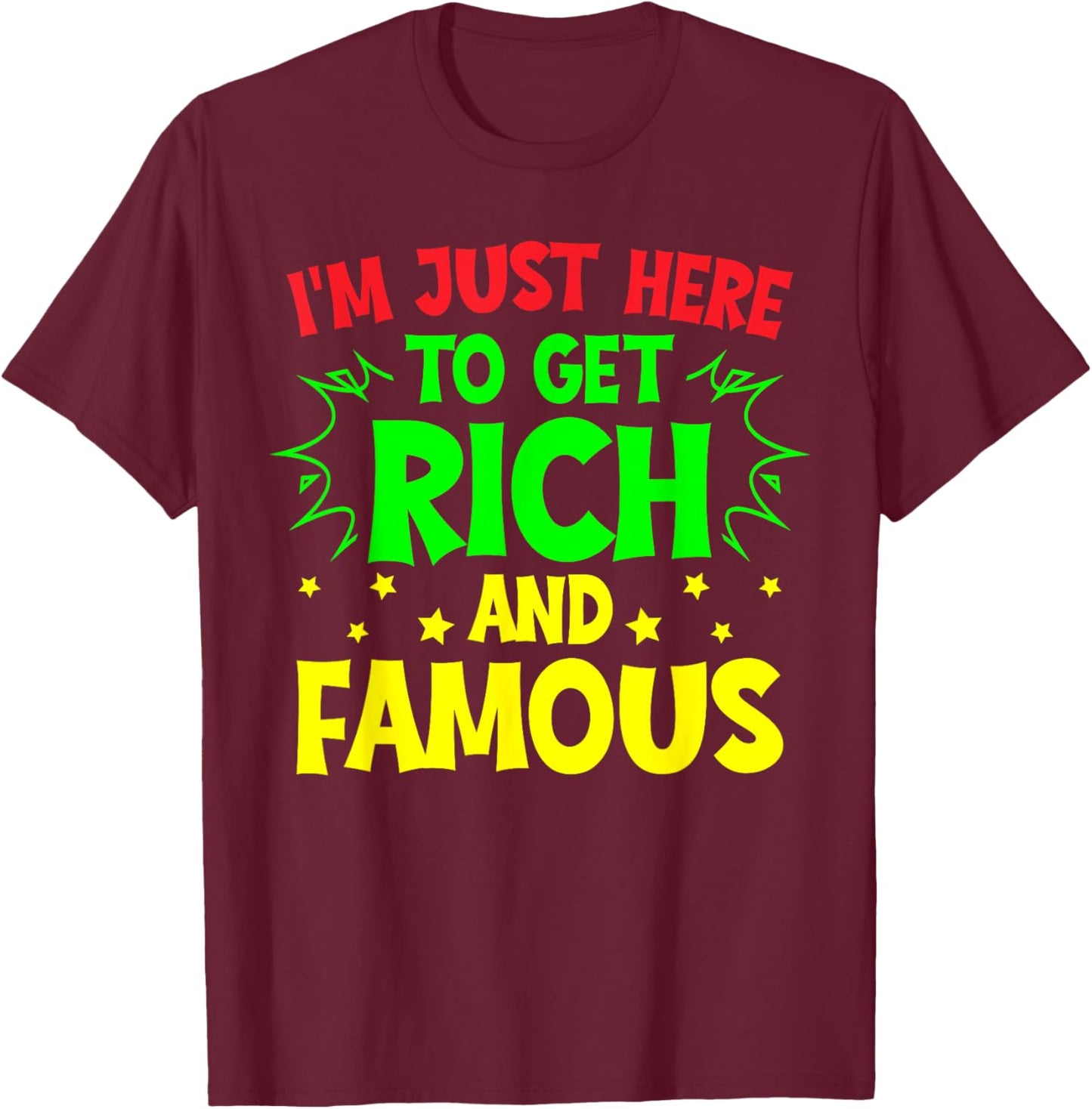 Funny Game Show Contestant T-Shirt - T-Shirt | Maroon