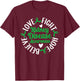 Fight Hope Kidney Disease Awareness Kidney Disease Survivor T-Shirt - T-Shirt | Maroon