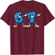 6 7 Meme Dab Numbers Funny 67 Gen Alpha Kids Boys Youth T-Shirt - T-Shirt | Maroon