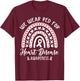 in February We Wear Red Kids Heart Disease Month T-Shirt - T-Shirt | Maroon