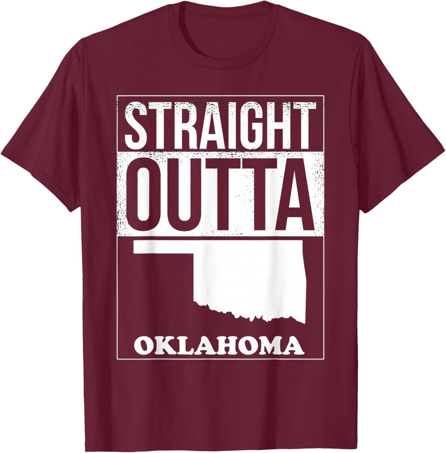 Oklahoma Retro Youth Jersey Clothing Kids Oklahoma T-Shirt - T-Shirt | Maroon