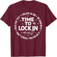 You Got This Test Day State Testing Time to Lock in Teacher T-Shirt - T-Shirt | Maroon