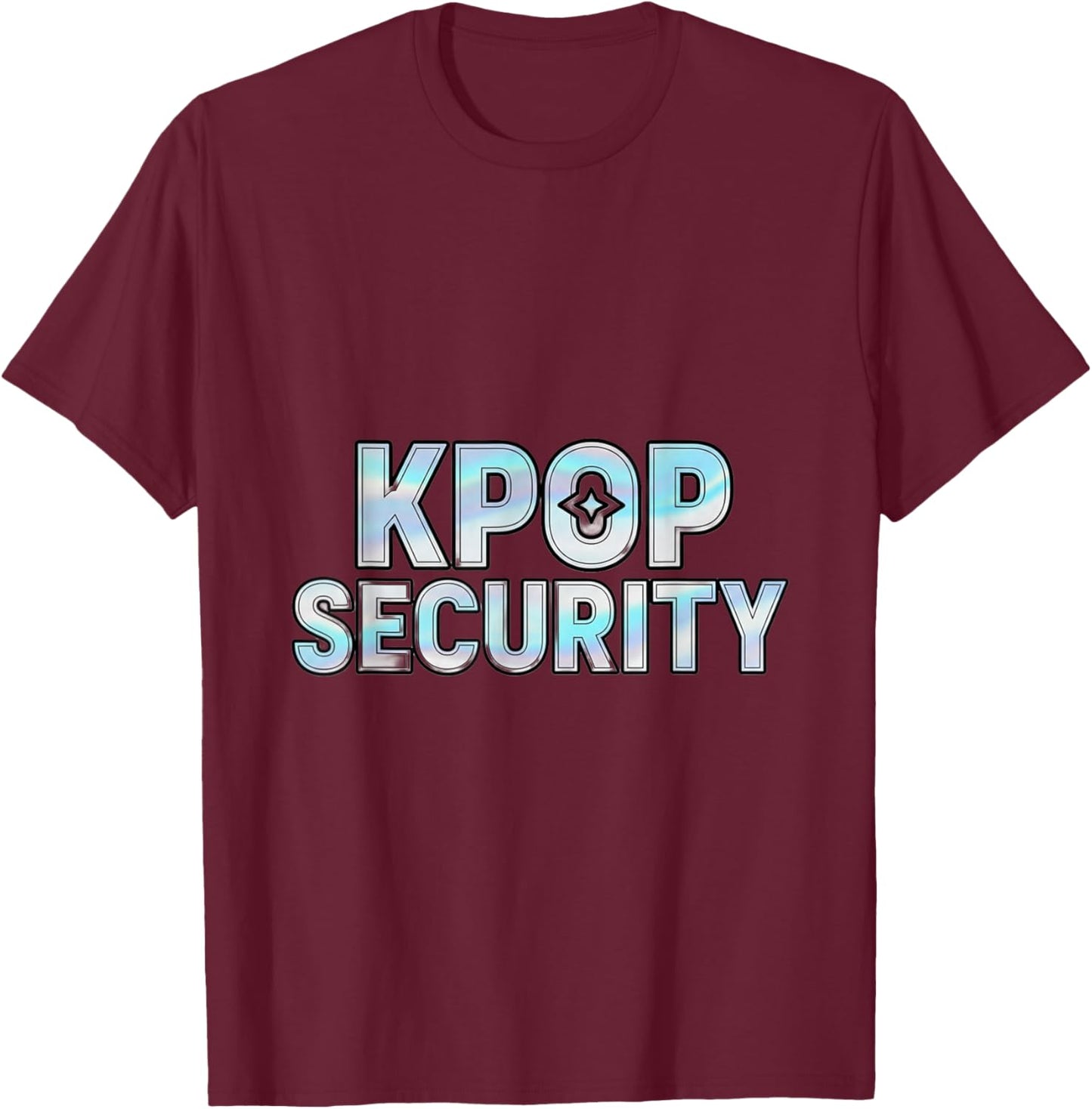 K-Pop Security Mom Dad Funny Halloween Costume T-Shirt - T-Shirt | Maroon