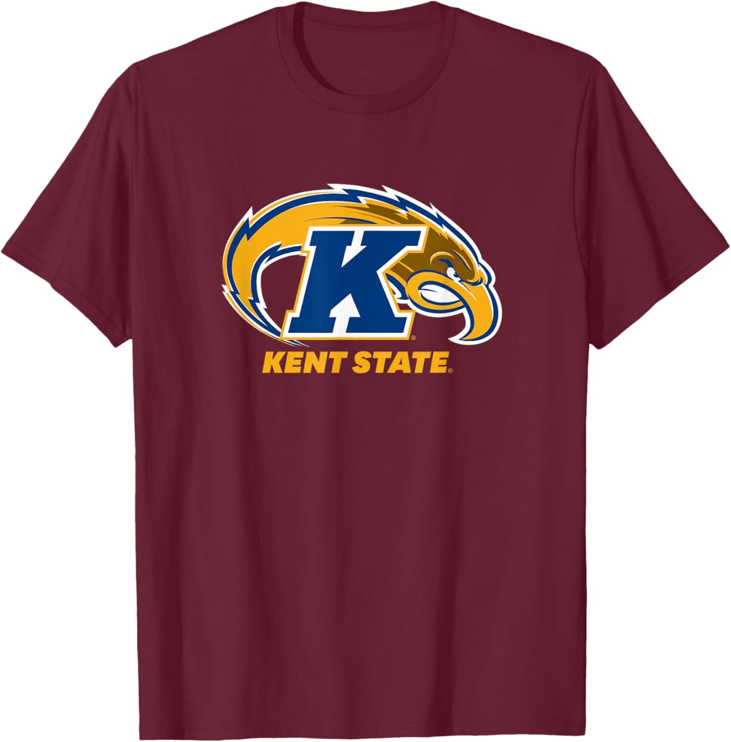 Kent State University Golden Flashes NCAA KS27 T-Shirt - T-Shirt | Maroon