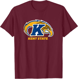 Kent State University Golden Flashes NCAA KS27 T-Shirt - T-Shirt | Maroon