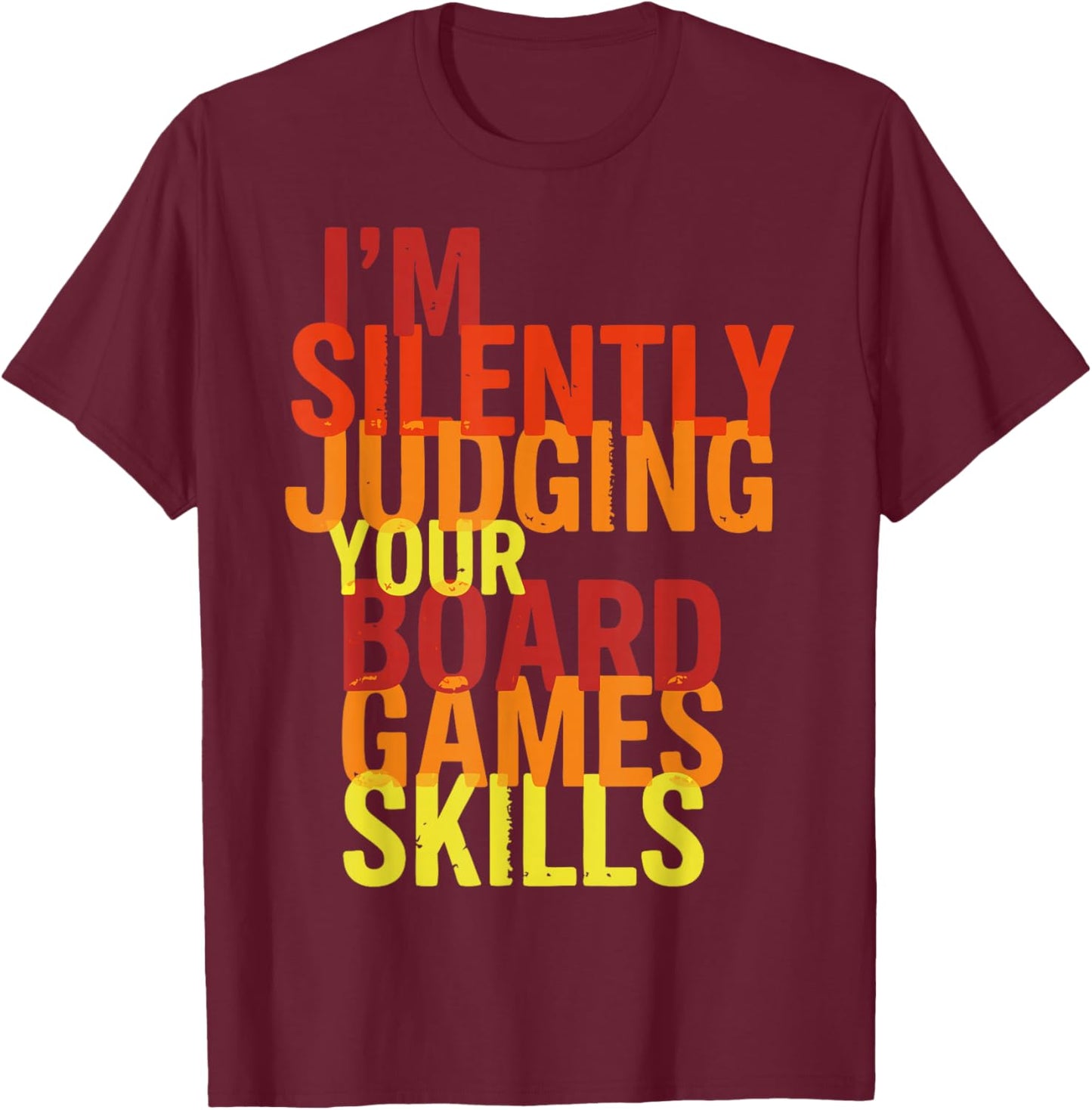 Funny Tabletop Board Gamer T-Shirt - T-Shirt | Maroon