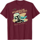 Purdue Boilermakers Star Wars Mandalorian Dark Gray T-Shirt - T-Shirt | Maroon