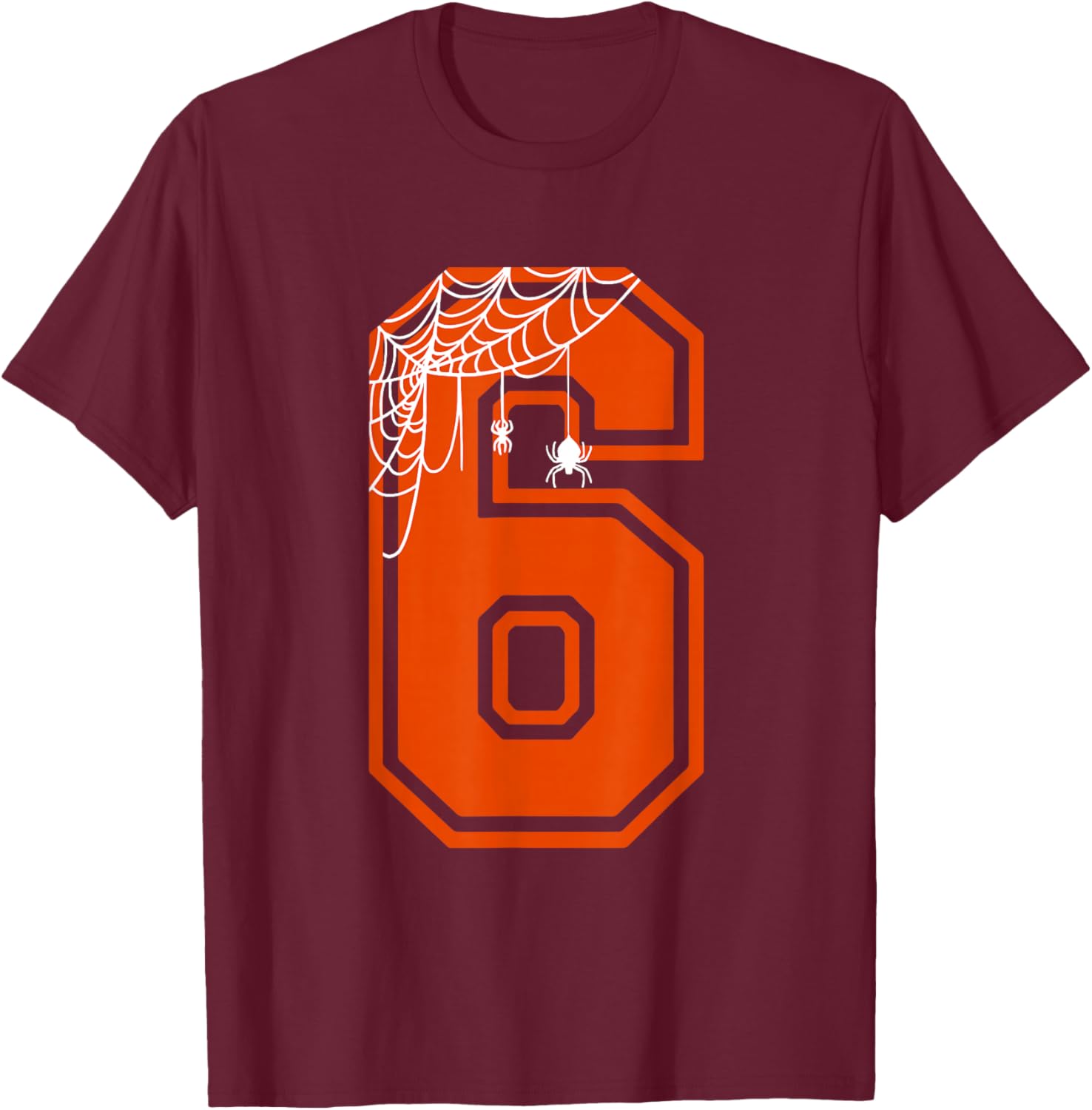 Funny Meme Saying 6 7 Women Kids Halloween T-Shirt - T-Shirt | Maroon