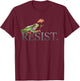 Portland Frog Resist Protest Portland Frog Activist T-Shirt - T-Shirt | Maroon