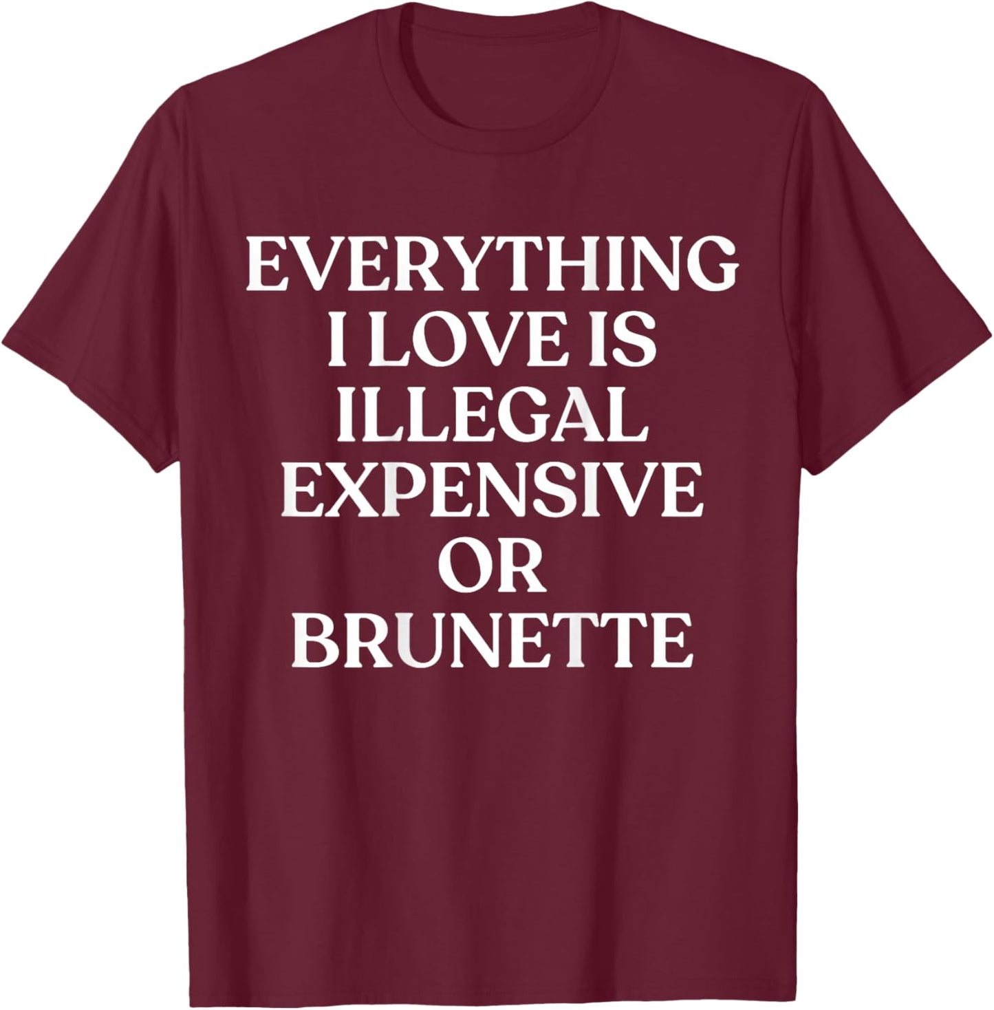 Back T-Shirt - T-Shirt | Maroon