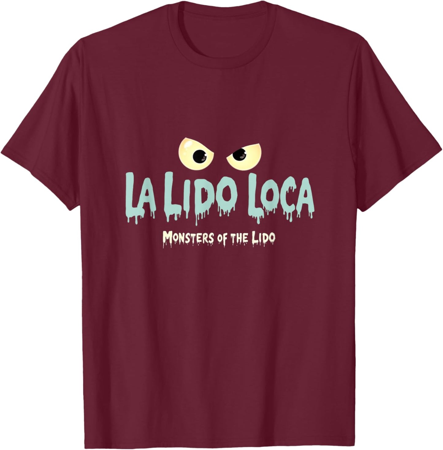 Monsters of The Lido - Aliens Like Cruises Too T-Shirt - T-Shirt | Maroon