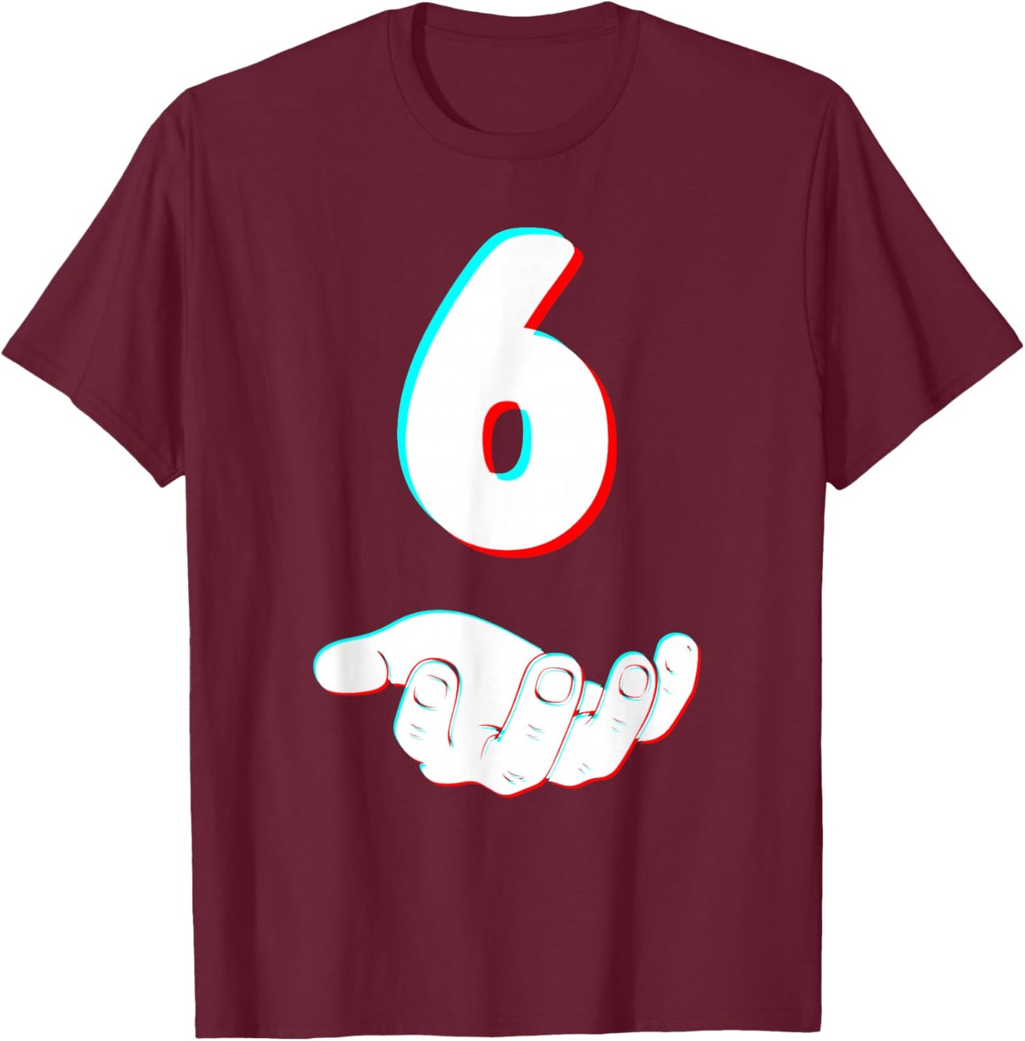 Funny 67 Six Seven Meme Couple Matching Halloween Costume T-Shirt - T-Shirt | Maroon