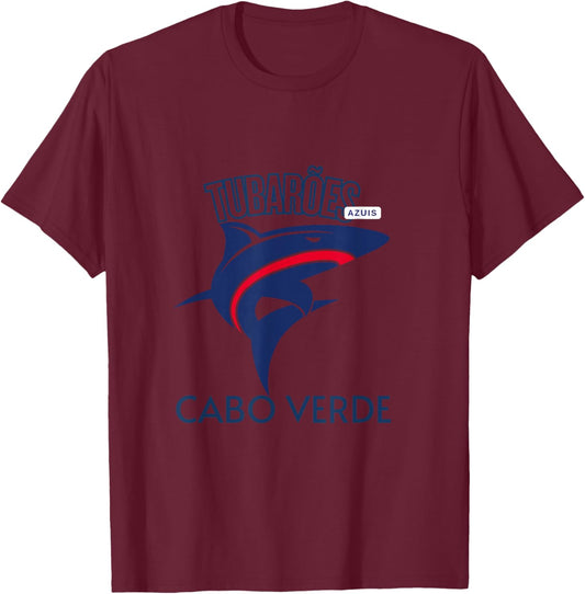 Cape Verde Soccer Team T-Shirt - T-Shirt | Maroon