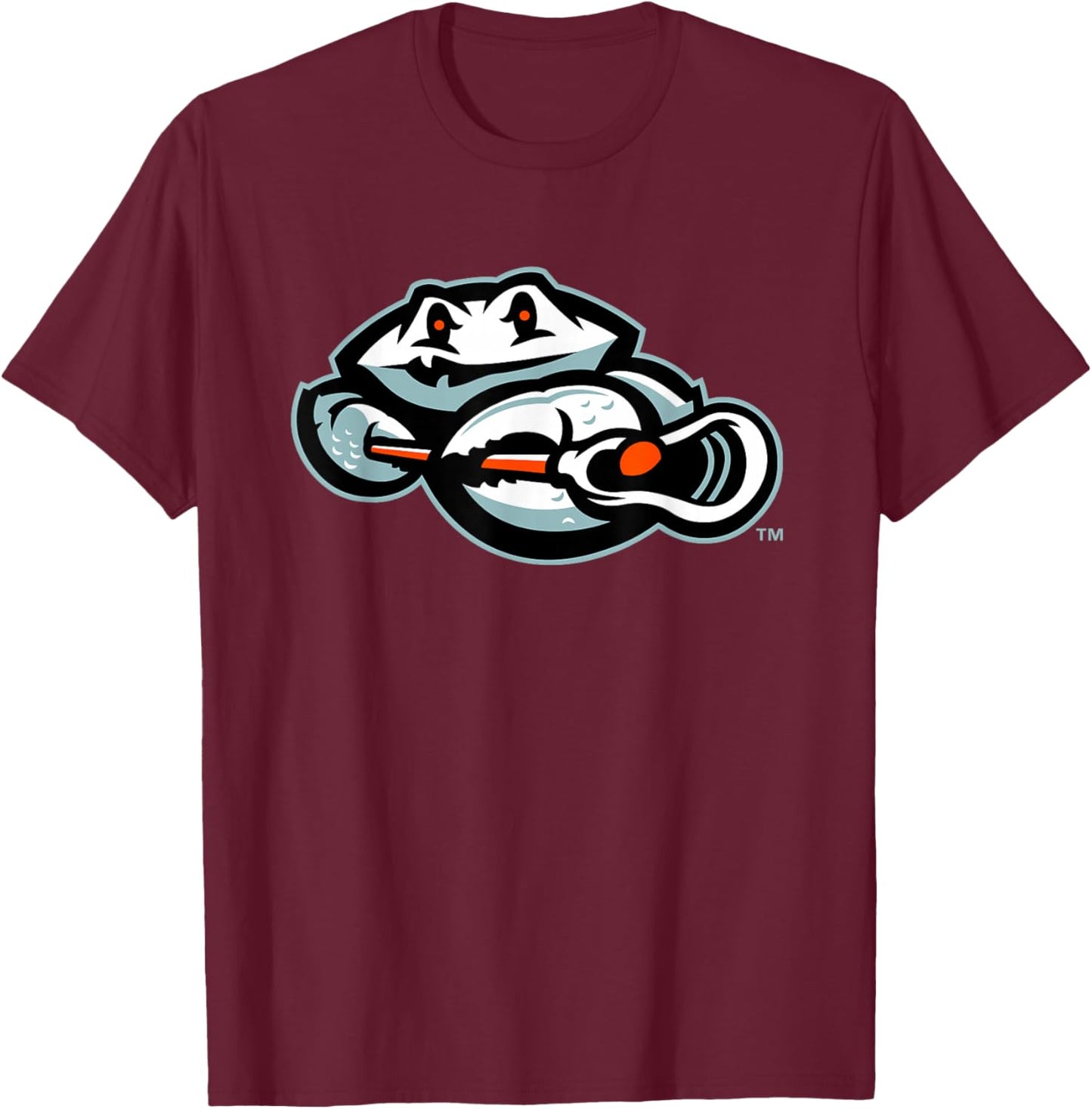 NLL UnBOXed Baltimore Ghost Crabs Lacrosse Logo T-Shirt - T-Shirt | Maroon