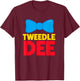 Funny Matching Halloween Couples, I'm with Dum Costume T-Shirt - T-Shirt | Maroon