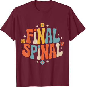 Final Spinal Cancer Awareness Strong T-Shirt - T-Shirt | Maroon