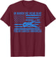in March We Wear Blue Colon Cancer Awareness T-Shirt - T-Shirt | Maroon