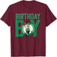 NBA Boston Celtics Birthday B-Day Boy T-Shirt - T-Shirt | Maroon