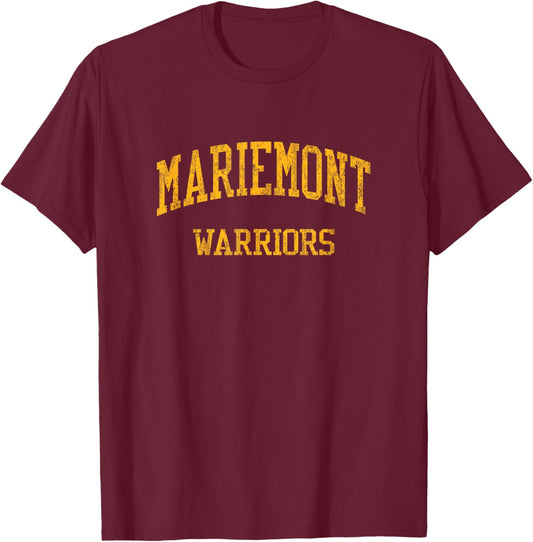 Mariemont High School HS Cincinnati OH Vintage Sports T-Shirt - T-Shirt | Maroon