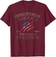 America 250th Anniversary - Celebrate 250 Years of Freedom T-Shirt - T-Shirt | Maroon
